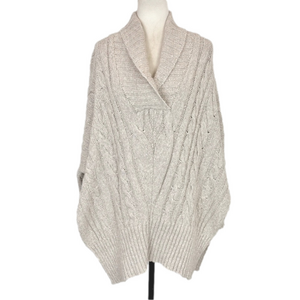Hilary Radley cream alpaca blend sweater